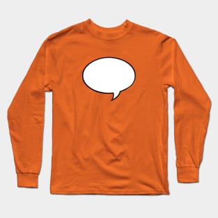 Word Balloon Long Sleeve T-Shirt